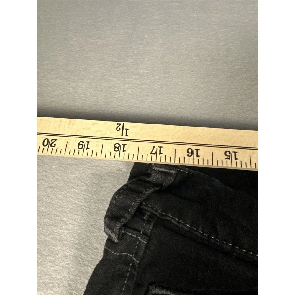 Mens True Religion Black Jeans‎ Mens size 36 Moto